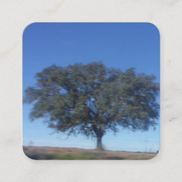 Quadrado design de cartão de visita e estilo