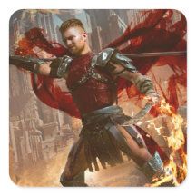 Dragão do adesivo de arte de fantasia do deserto