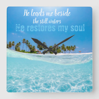 Quadrado Ele Restaura Meu Relógio De Escrituras De Alma, Ág