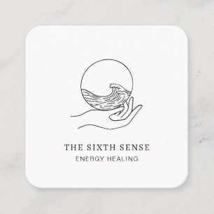 Quadrado Energie Heiler Reiki - Cartão de visita espiritual