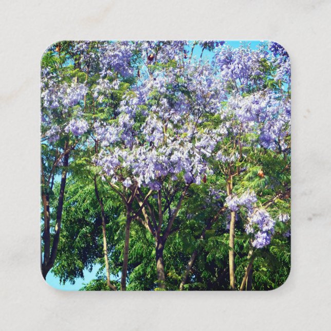 Quadrado ESTILO cartão de visita ART&DESIGN (Frente)