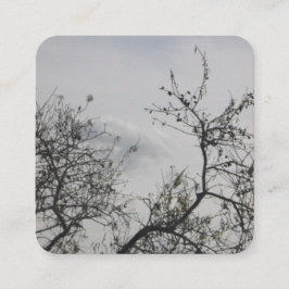 Quadrado ESTILO cartão de visita ART&DESIGN