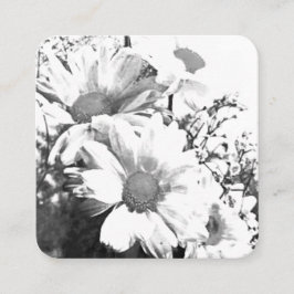 QUADRADO ESTILO E DESIGN CARTÃO DE VISITA