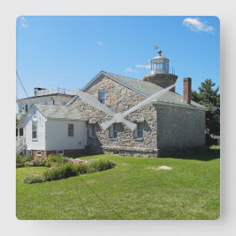 Quadrado Farol Stonington Harbor, Relógio de Connecticut