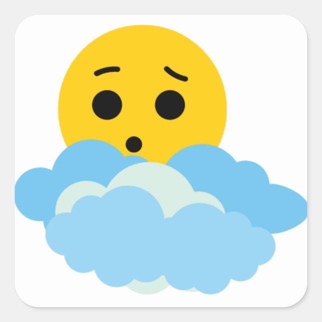 Quadrado Folha do adesivo de rastreador de tempo parcialmen (Frente)