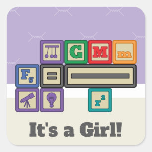 Quadrado Futuro adesivo de bloqueios físicos