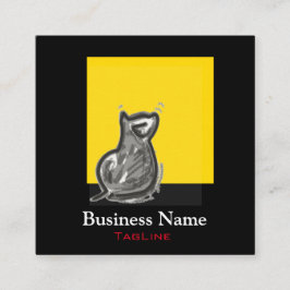 Quadrado Galeria de Artes Cartão de visita