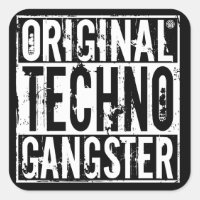 Gângster Técnico Original - Adesivo