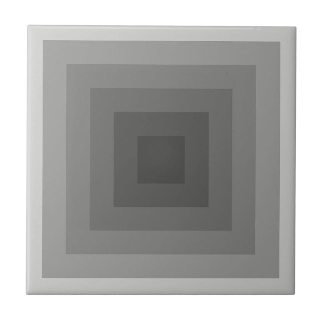Quadrado Geométrico Preto (Frente)