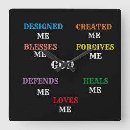 QUADRADO GPD ME PROJETOU RELÓGIO