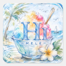 HIMELE Adesivo Little Hawaiʻi — Raspadinha