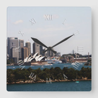 Quadrado Iconic Sydney Austrália Ver Relógio