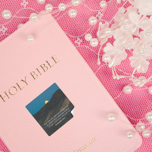 Quadrado Jeremias 33:3 KJV Adesivo Coleção Fé no Deserto