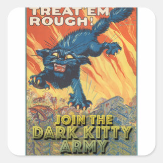 Quadrado Junte-se ao adesivo DKA