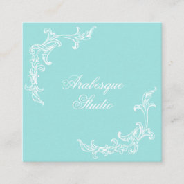 Quadrado Lavoura, Barroco Azul e Cartão de visita Branco