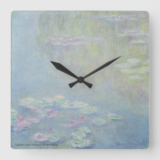Quadrado Monet - Relógio