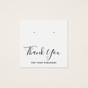 Quadrado Obrigado A Ver O Cartão De Apresentaçã