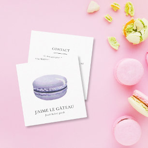 Quadrado Panificação / Cartão de visita Patisserie