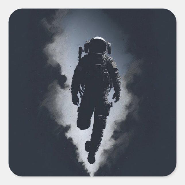 Quadrado Perdido no adesivo do Cosmos (Frente)