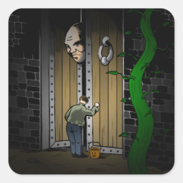 Quadrado Pilha ou adesivo de tratamento