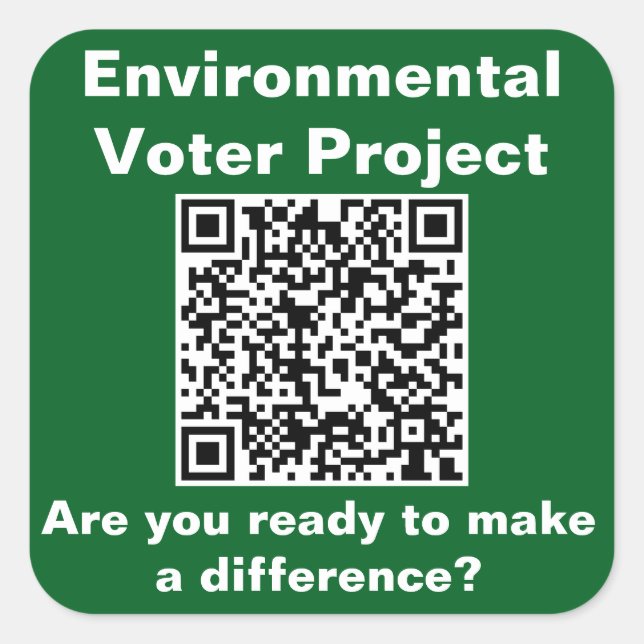 Quadrado Quadrado, adesivo de 3 polegadas; seis numa folha (Frente)