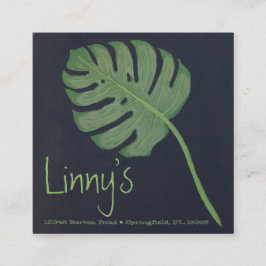 Quadrado Quadrado, Cartão de visita de 2,5" x 2,5"