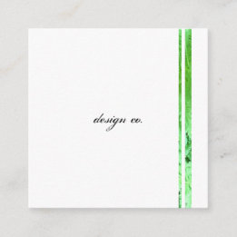 Quadrado Quadrado, Cartão de visita de 2,5" x 2,5"