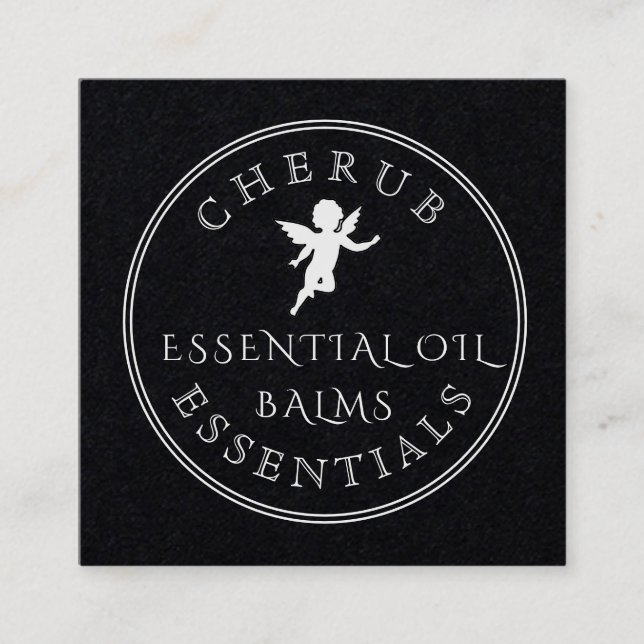 Quadrado Quadrado, Cartão de visita de 2,5" x 2,5" (Frente)