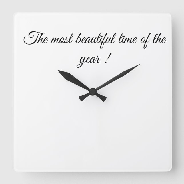 Quadrado relógio (Frente)