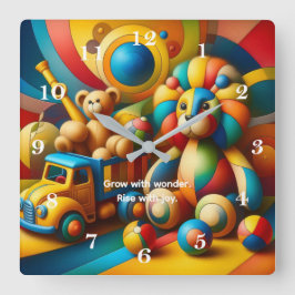 Quadrado Relógio BABYCLOCK-GROWWONDER2-C - Relógio