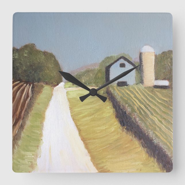 Quadrado Relógio da fazenda (Frente)
