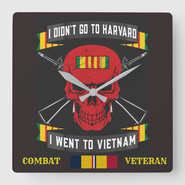 QUADRADO RELÓGIO DE EFP DA GUERRA DO VIETNAME (Frente)