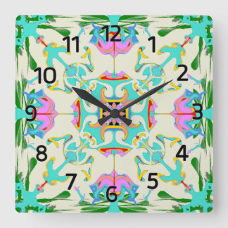 Quadrado Relógio de Estilo Vitoriano de Edimburgo