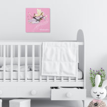 Relógio de Fada Magia Personalizada para Raparigas