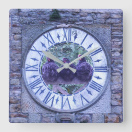 Quadrado Relógio de Galinhas