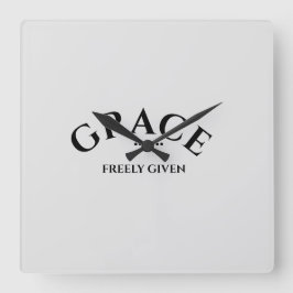 Quadrado Relógio de graça