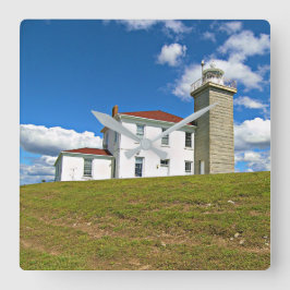 Quadrado Relógio de Hill, Rhode Island Wall Clock