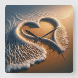 Quadrado Relógio de Muro 2 "Hora de Grace"