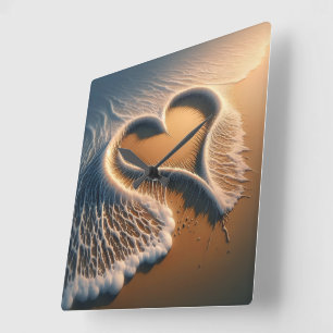 Quadrado Relógio de Muro 2 "Hora de Grace"