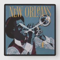 Relógio de New Orleans Music