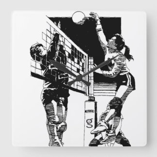 Quadrado Relógio De Voleibol