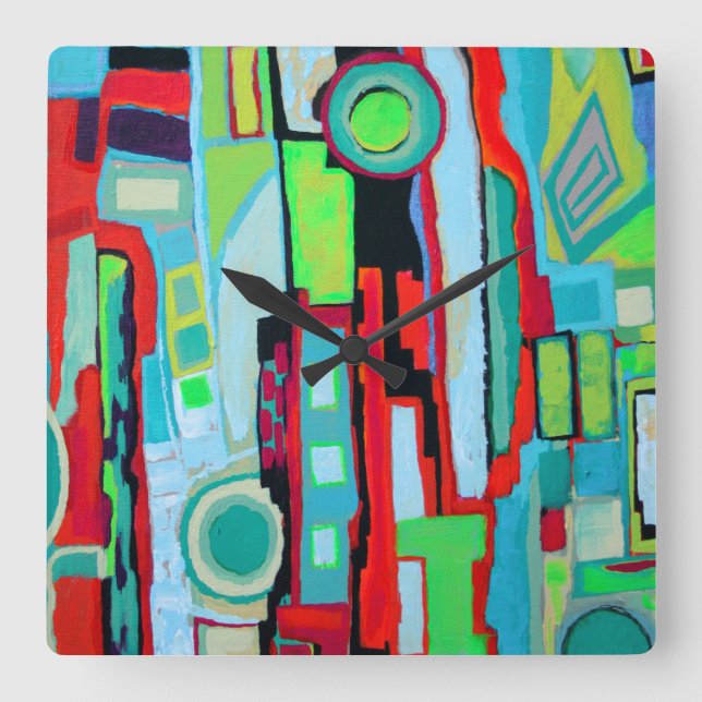 Quadrado Relógio do Muro de Nova Orleans (Frente)