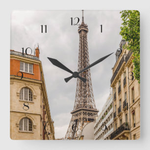 Quadrado Relógio em Torre Eiffel