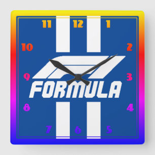 Quadrado Relógio Fórmula
