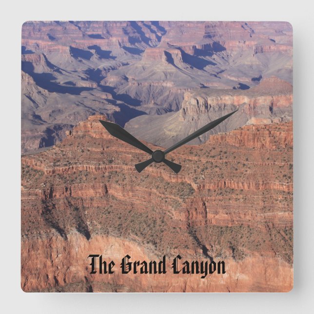 Quadrado Relógio Grand Canyon (Frente)