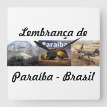 Relógio lembrança da Paraíba