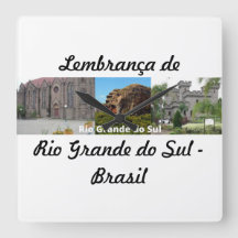 Relógio lembrança do Rio Grande do Sul