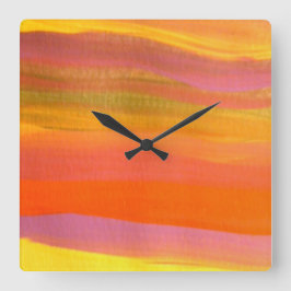 Quadrado Relógio Moderno