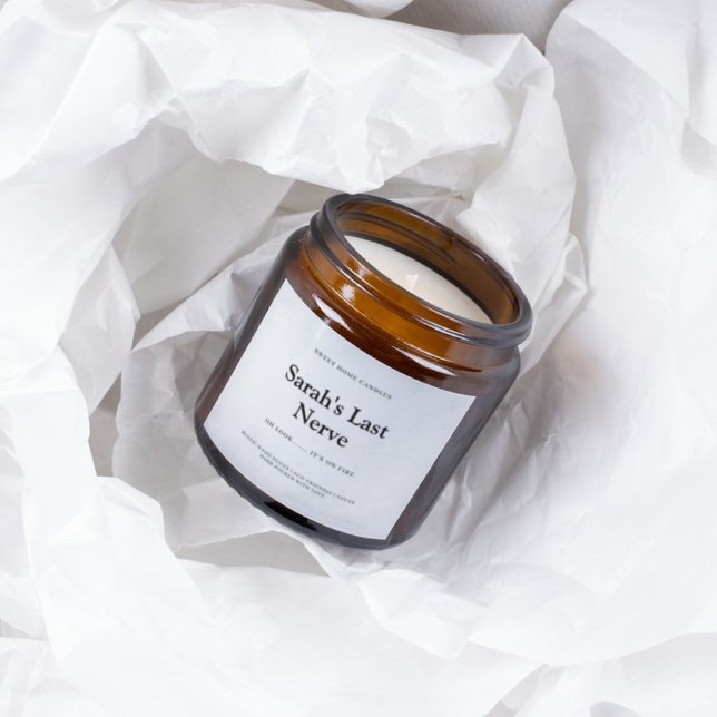 Quadrado Rótulo de Vela do Último Nervo Elegante Adesivo Qu (Criador carregado)