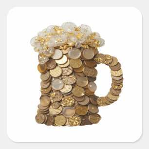 Quadrado Snappy Gold GILDED CHEERS Adesivo para Artesanato